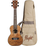 Koncertni ukulele DUC410 QA Quilted Ash Flight