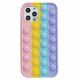 MG Pop It silikonski ovitek za iPhone 11 Pro Max, multicolor