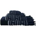 Marine Business Santorini Anchors Blue Navy Towel Set