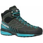 Scarpa Mescalito Mid GTX Shark/Azure 45,5 Moški pohodni čevlji