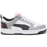 Superge Puma Rebound Layup Lo Sl Jr 370490 20 Puma White-Puma Black-Concrete Gray-For All Time Red