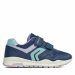 Superge Geox J Pavel Girl J458CA 0BC14 C4215 M Navy/Lilac