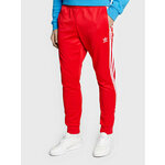 adidas Spodnji del trenirke adicolor Classics Primeblue HF2134 Rdeča Slim Fit