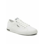 Pepe Jeans Tenis superge Kenton Road M PMS30910 Bela