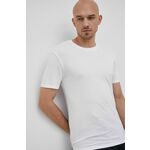 MICHAEL Michael Kors bombažna majica (3-pack) - bela. T-shirt iz zbirke MICHAEL Michael Kors. Model narejen iz tanka, elastična tkanina.