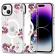 Tech-protect Magmood MagSafe ovitek za iPhone 15 Plus, spring floral