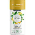 ATTITUDE Naravni trdni deodorant Super listi - listi citrusov 85 g