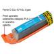 FENIX C-CLI-571XL Cyan-modra 12,2ml za Canon Pixma MG5750, MG6850, MG6851, MG7750, MG7751, MG7752 - izpis enak originalu