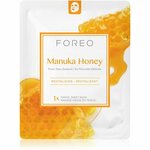 Foreo Revitalizirajoča platnena maska za zrelo kožo Manuka med ( Revita lizing Sheet Mask) 3 x 20 g