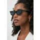 Sončna očala Valentino V - GOLDCUT - I ženska, črna barva, VLS-113B - črna. Sončna očala iz kolekcije Valentino. Model z enobarvnimi stekli in okvirji iz plastike. Ima filter UV 400.