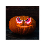 Family Halloween strašljiv par oči za noč čarovnic - rdeča LED - na baterije