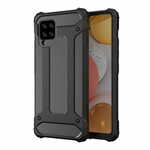 slomart hybrid armor case tough rugged cover za samsung galaxy a42 5g črn