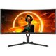 AOC CU34G3S/BK monitor, VA, 34", 3440x1440, 165Hz, HDMI, 2x DisplayPort, USB