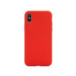 Chameleon Apple iPhone X/XS - Silikonski ovitek (liquid silicone) - Soft - Red