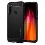 OVITEK ZA XIAOMI REDMI NOTE 8 SPIGEN RUGGED ARMOR MATTE BLACK