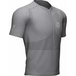 Compressport Trail Half-Zip Fitted SS Top Alloy L Tekaška majica s kratkim rokavom