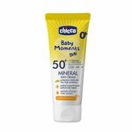 CHICCO Otroška krema za sončenje z minerali SPF50+ 75ml, 0m+