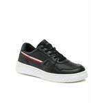 Tommy Hilfiger Superge Stripes Low Cut Lace-Up Sneaker T3X9-32848-1355 S Črna