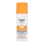 Eucerin Sun Protection Photoaging Control Tinted Gel-Cream SPF50+ obarvana gel krema proti gubam z zaščito pred soncem 50 ml Odtenek medium za ženske