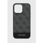 Guess GUHCP14XG4GLGR ovitek za iPhone 14 Pro Max, siv