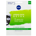 Nivea Urban Skin (10 Minutes Sheet Mask) tekstilna maska za obraz, 1 kos