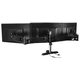 Stojalo 3 TFT 13" - 27" 10kg 2 Gelenke ARCTIC Z3 Pro Gen 3 black USB Hub