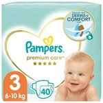 Pampers Premium Care 3, 40 kosov