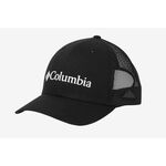 Columbia kapa - črna. Baseball kapa iz kolekcije Columbia. Model izdelan iz tkanine z uporabo.