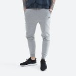 Spodnji del trenirke Alpha Industries Basic Jogger SL siva barva - siva. Spodnji del trenirke iz kolekcije Alpha Industries. Model izdelan iz melange pletenine.