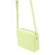Torbica Calvin Klein zelena barva - zelena. Majhna torbica iz kolekcije Calvin Klein. na zapenjanje model, izdelan iz ekološkega usnja.