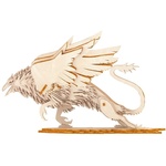 Lesena 3D sestavljanka Woodcraft Griffin