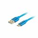 Lanberg premium kabel usb cm - am 2.0; 1,8 m modri qc 3.0