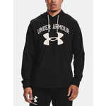 Under Armour UA RIVAL TERRY VELIK LOGO HD-BLK, UA RIVAL TERRY VELIK LOGO HD-BLK | 1361559-001 | XL