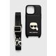 Karl Lagerfeld iphone 13 pro / 13 6,1" hardcase saffiano metal karl head