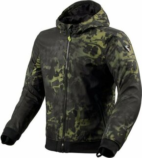 Rev'it! Jacket Saros WB Black/Dark Green XL Tekstilna jakna