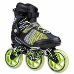 Nils Extreme NA1206 Black-Green Velikost 38 Drsalke