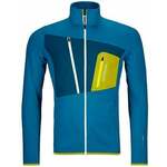 Ortovox Fleece Grid Jacket M Heritage Blue M Pulover na prostem