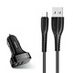 slomart avtomobilski polnilec 2xusb c13 2,1a microusb črn ntu35mc13tz