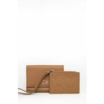 Calvin Klein Majhna ženska denarnica Re-Lock Bifold &amp; Cardholder Sm K60K611092 Rjava