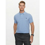 Polo Ralph Lauren Polo majica 710666998007 Modra Custom Slim Fit