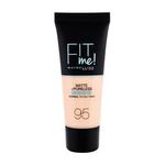 Maybelline Fit Me! Matte + Poreless makeup 30 ml odtenek 95 Fair Porcelain za ženske