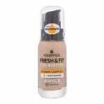 Essence Fresh &amp; Fit vlažilni tekoči puder 30 ml odtenek 30 Fresh Honey