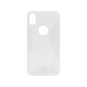 Chameleon Apple iPhone X / XS - Gumiran ovitek (TPU) - belo-prosojen SLine