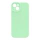 Silikonski ovitek (liquid silicone) za Apple iPhone 13, N-Soft, mint