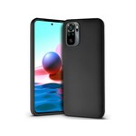 Onasi Silikonski ovitek za xiaomi redmi note 10 / note 10s - mat črn