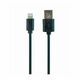 Gembird gembird kabel cc-usb2-amlm-2m (usb 2.0 m - lightning m; 2m; črna barva)