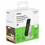 Belkin Pro Convertible Qi2,15W, mag.stojalo, bela