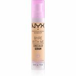 NYX Bare With Me Serum Concealer srednje prekriven in vlažilen korektor 9,6 ml odtenek 04 Beige