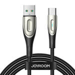 Joyroom joyroom kabel za hitro polnjenje usb-a z usb-c star-light serije 3a 1,2 m (črn)