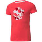 Puma 58922835 Alpha Tee dekliška majica, roza, 164